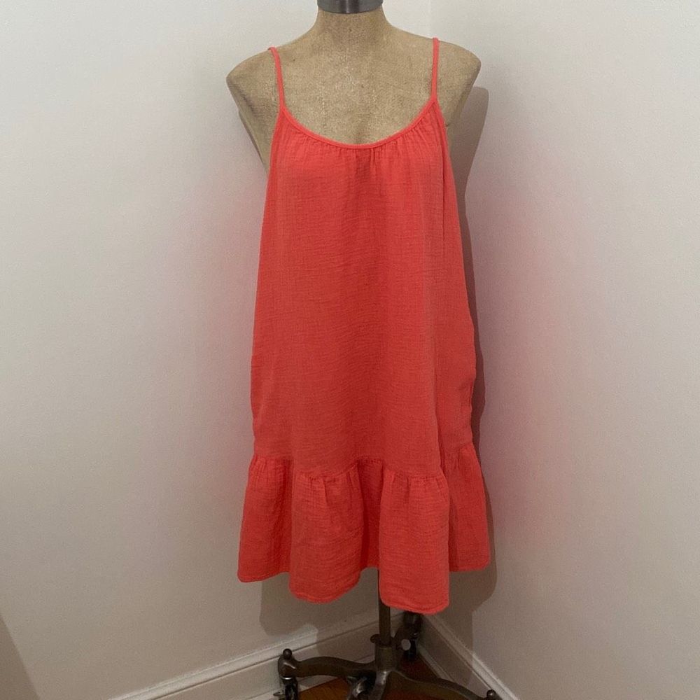 Universal Thread Spaghetti Strap Flowy Pink Dress